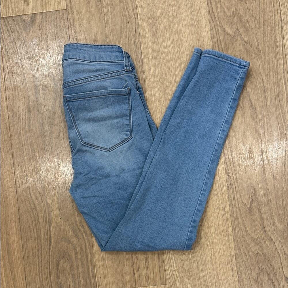 Celebrity Pink The Glam Light Blue Skinny Jeans Size 25